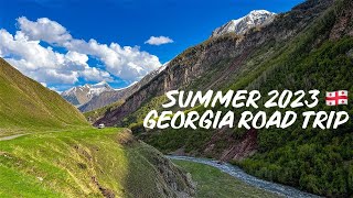 GEORGIA ROAD TRIP 4K CINEMATIC VLOG 🇬🇪 [upl. by Willumsen]