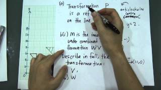 SPM  Modern Maths  Form 5  Transformation pyq for 2012  full demo [upl. by Borszcz837]