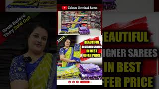 Latest Trending Designer Sarees  New Models Designer Sarees  Colours Overload Sarees [upl. by Karel]