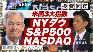 【知ってるようでよく知らない 3大米国株式インデックスを学ぼうNYダウ S＆P500 NASDAQ総合｜投資レベル1 投資図鑑】│2023年8月12日放送「マーケット・アナライズ Connnect」 [upl. by Coad]