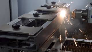 TRUMPF laser welding TruLaser Cell 5030 – laser welding with BrightLine Weld [upl. by Ilrahc]