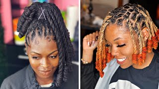 Loc Styles For Women  Medium amp Long  Dreads By Loxurious Roots [upl. by Nnairek564]