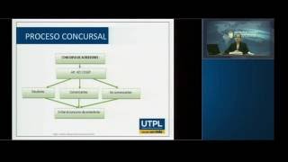 UTPL PROCESO CONCURSAL DERECHO PROCESAL CIVIL II [upl. by Aliet314]