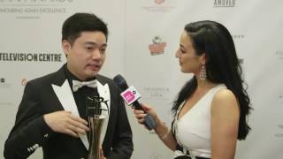 The 7th Asian Awards  Ding Junhui  Press Room [upl. by Townsend]