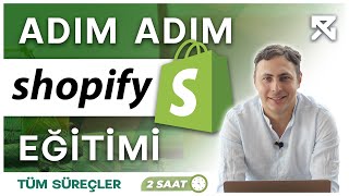 Shopify İle Nasıl Eticaret Yapılır   Adım Adım Anlattım [upl. by Slavic]