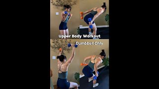 UPPER BODY at Home No gym no problem [upl. by Shamrao]