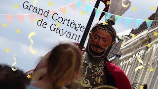 Le Grand Cortège de Gayant  Fêtes de Gayant 2022 [upl. by Noryv76]