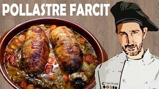 ▷POLLASTRE FARCIT al forn 🍽 Un rodó rostit amb SALSA A LA CATALANA  Receptes de cuina [upl. by Artenak]