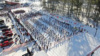 2022 American Birkebeiner Race Highlights [upl. by Esej]