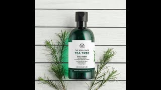 The body shop tea tree skin clearing face wash  review  Pakistani YouTubers styleyourlifewitherum [upl. by Stephania]