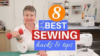 8 of My Best Sewing Tips and Hacks for Beginners [upl. by Nnyluqcaj92]