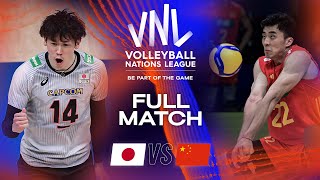 🇯🇵 JPN vs 🇨🇳 CHN  Full Match  Mens VNL 2023 [upl. by Anelat]