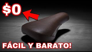 Tapizar FACIL y sencillo asiento de BICICLETA BMX 2022🔥 [upl. by Cohberg]