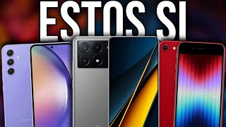 TOP 4 MEJORES TELÉFONOS CELULARES de GAMA MEDIA CALIDAD PRECIO para COMPRAR en 2024 [upl. by Adianes806]