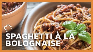 Spaghetti à la Bolognaise [upl. by Aikcin]