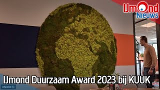 IJmond Duurzaam Award 2023 bij KUUK [upl. by Euf495]