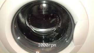 Midea 6kg 1000 rpm MFL60ES1000 final spin 1000rpm short video [upl. by Chun]