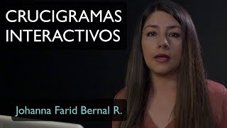 Tutorial Crucigramas interactivos en Educaplay [upl. by Lehet]