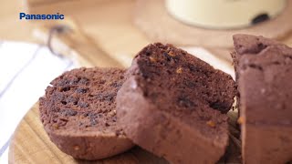 Panasonic 麵包機SDPT1001教學2  朱古力蛋糕 Panasonic Bread Maker PT1001 Recipe  Chocolate Cake [upl. by Branen]