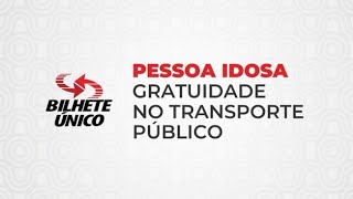 Pessoa idosa  Gratuidade no transporte público [upl. by Rehctelf83]