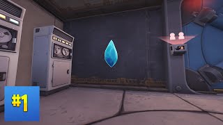 Collect Gem Fragments From Outside Seven Vaults  Fortnite Shanta Quest [upl. by Tsenre]