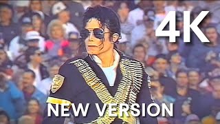 NEW VERSION Michael Jackson  Super Bowl XXVII 1993 Halftime Show in 4K [upl. by Ahseile830]