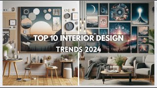 quotTop 5 Interior Design Trends of 2024 [upl. by Llewej]