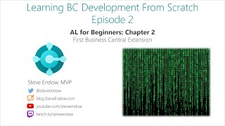 Learning BC Development From Scratch  Episode 2 First extension for Business Central [upl. by Akehs11]