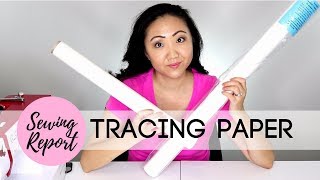 Tracing Paper vs Swedish Tracing Paper  Comparison amp Review  SEWING REPORT [upl. by Nanoc]