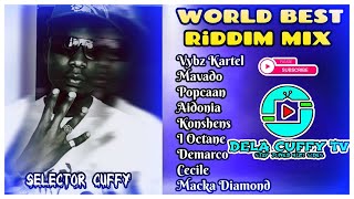 WORLD BEST RIDDIM MIX 2006  2014 feat Vybz Kartel Mavado Popcaan I Octane Aidonia Konshens [upl. by Alek677]