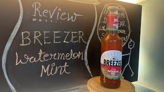 Bacardi Breezer Watermelon Mint Review In Hindi  बकार्डी ब्रीज़र वाटरमेलन मिंट का रिव्यु [upl. by Whatley291]