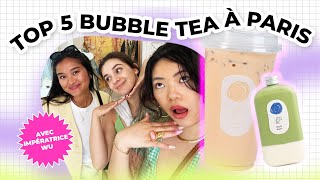 LES MEILLEURS BUBBLE TEA🧋 À PARIS [upl. by Iahk739]