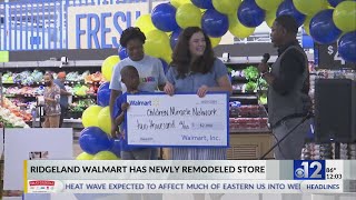 Ridgeland Walmart celebrates remodel of store [upl. by Ransell]