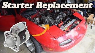 Miata Starter Replacement and 97 Accord Revival [upl. by Ettennat805]