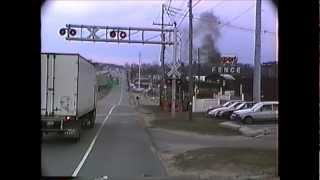 Guilford SW1 1407 works the Newburyport Branch 04021991 [upl. by Etsirk439]