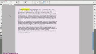 InDesign Eyedropper Tool Text Styling [upl. by Cown]