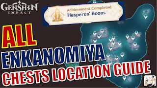 Enkanomiya All Chests Locations Guide with Puzzles Solutions  Genshin Impact [upl. by Macario]