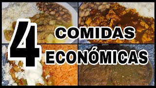 Comidas Económicas  Menú Semanal  Ideas De Comidas viral parati fypシ゚ [upl. by Cristina]