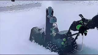 EGO SNT2800 28 inch SelfPropelled 2Stage Snow Blower Electric Review  Is It Any Good [upl. by Alehc]