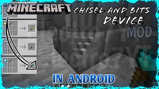 HOW TO INSTALL CHISEL AND BITS MOD IN POJAV LAUNCHER [upl. by Garrity781]