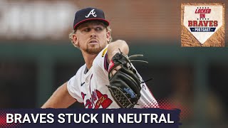 LockedOn Braves POSTCAST Bats still struggling as Atlanta Braves drop Spencer Schwellenbachs debut [upl. by Anaehr]