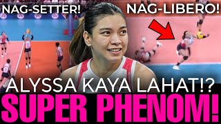 Alyssa Valdez KAYA LAHAT SUPER PHENOM NAG quot ALA quot SETTER at LIBERO  PVL 2023 [upl. by Wrand]