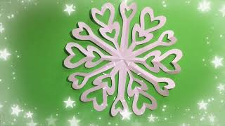 🎄🎄 DIY FIOCCHI DI NEVE DI CARTA 🎄🎄 COME FARE UN FIOCCO DI NEVE CON LA CARTA IN 3 MINUTI 🎄🎄 [upl. by Arrik36]