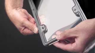 WeatherTech ClearCover amp ClearFrame License Plate Frames Product Information [upl. by Ehtyde]