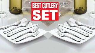 Best Cutlery Set  Flatware and Silverware Sets  Reviews in 2024 [upl. by Ayatnwahs341]