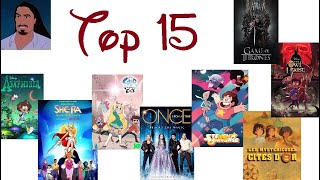 Top 15 Perso 21  Les séries traitées en RéÀC [upl. by Lynsey]