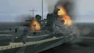 The Battleship Bismarck The Final Battle [upl. by Edwyna]