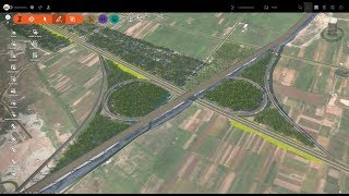 Infraworks Learning  Thiết kế nút giao khác mức Design road interchange [upl. by Nivek]