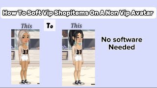 How to soft shop items without software [upl. by Talia880]