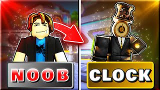 Noob With Partner Got CHIEF CLOCKMAN Toilet Tower Defense Roblox [upl. by Cerveny673]